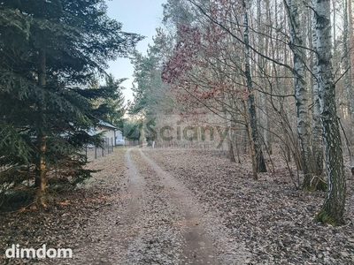 Piekna działka z lasem, 3100m! - 2