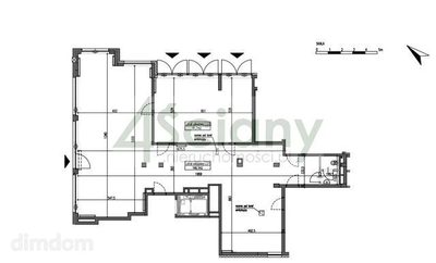 Lokal 190 m.kw. w pobliżu Ronda Wiatraczna. Idealny pod fitness, handel lub usługi. Obecnie są to 2 połączone lokale po 190 m2. Istnieje możlowość - 2