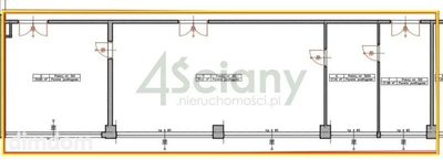 Czynsz za lokale biurowe: netto 55,39 zł/m2/m-c (w tym koszty eksploatacyjne) + opłaty licznikowe.
