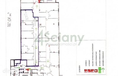 Biuro w centrum Warszawy - 7 lokalowy -263 m.kw. - 2
