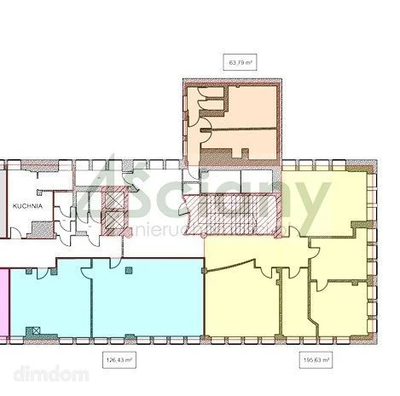 Biuro 195 m.kw. w centrum Warszawy !!! - 2