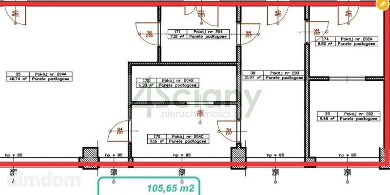 Lokal biurowy 105 m.kw. na Mokotowie !!! - 108531005.jpg