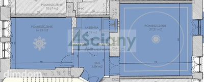 Do wynajęcia lokal biurowy 2 pokojowy m.kw. w pięknej Kamienicy w centrum Warszawy  - 55,10 m2  (Śródmieście -  metro Politechnika). - 5