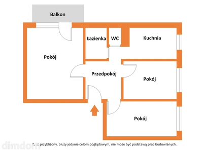 3 pokoje na Retkini (53 m²) – ul. Kusocińskiego - 2