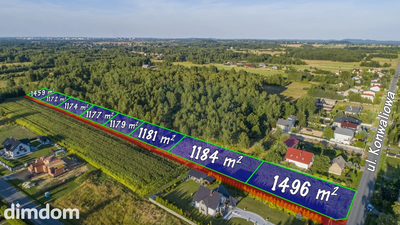 Działka pod budowe domu 1174 m2 - 3