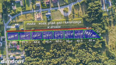 Biuro Nieruchomości Sverum ma w swojej ofercie do sprzedaży działkę o pow.1451m2 przy ulicy Konwaliowej w miejscowości Sobuczyna gmina Poczesna - 2
