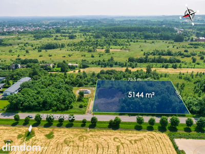 Działka do Wynajęcia Myszków ul Pułaskiego 5144m2 - 5