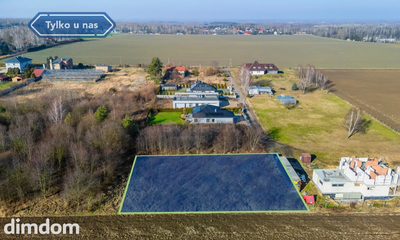Działka pod zabudowę jednorodzinną Północ 1551m2
