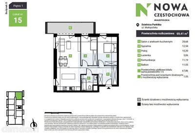 Nowe mieszkanie w dzielnicy Parkitka - 2