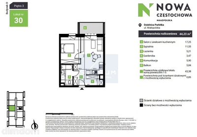 Nowe mieszkanie w dzielnicy Parkitka - 2
