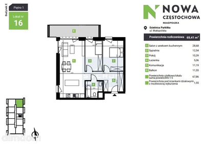 Nowe mieszkanie w dzielnicy Parkitka - 3