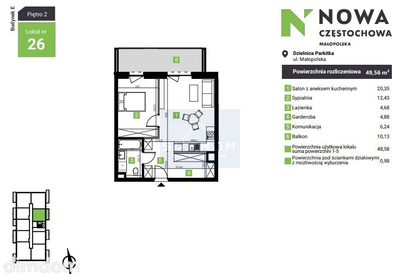 Nowe mieszkanie w dzielnicy Parkitka - 2