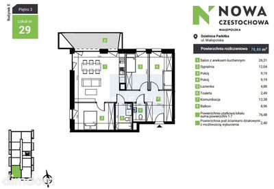 Nowe mieszkanie w dzielnicy Parkitka - 5
