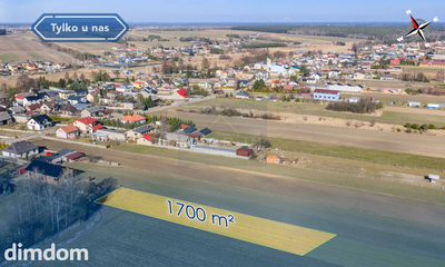 Budowlana działka 1700 m² – Łobodno, Kłobuck