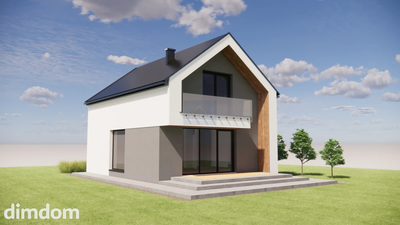 Nowy dom w stanie surowym, blisko Kłobucka