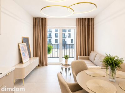 Nowe 3 pokoje/1 piętro/balkon i garaż podziemny