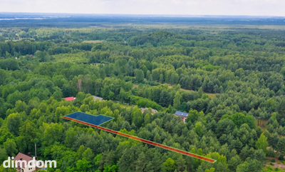 Działka budowlana w środku lasu  950m2 - 2