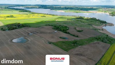 Działka inwestycyjna z linią brzegową na Warmii - 2