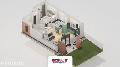 Niska zabudowa | 3-pokojowe | 48,03m2 - 2