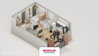 3- pokojowe | Niski blok | 54,53m2 - 5