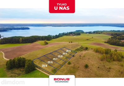 Działka rekreacyjna nad jeziorem Dadaj