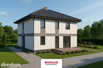 Działka z pozwoleniem na budowę 4 domów. - 2