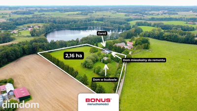 Mazurska Oaza - 2,16 ha z linią brzegową