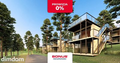 Działka z projektem domu i udziałem w plaży.