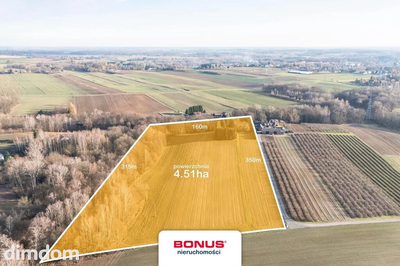 Siedlisko przy Nałęczowie 4,5 ha. - 4