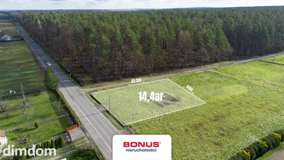 Działka budowlana przy lesie | 14,4 ar | Nowy Nart