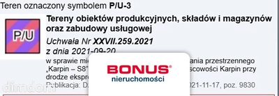 Przemysłowa, mpzp, dojazd asfaltem, serwisówka S8 - 5