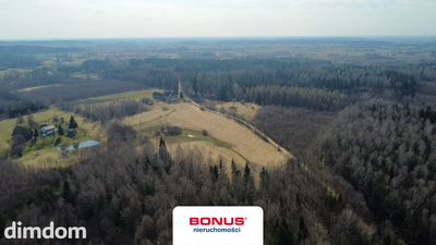Siedlisko 6,47 ha pod warmińskim lasem - 3