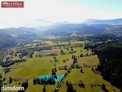Działka z panoramicznym widokiem na góry