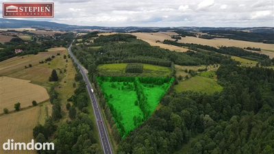 Słoneczna, widokowa działka budowlana w Rybnicy, przy DK30!