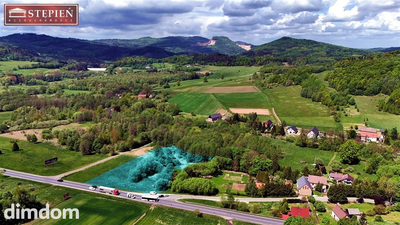 DZIAŁKA BUDOWLANA 7552 m² - ŚWIETNA LOKALIZACJA PRZY TRASIE WROCŁAW - JELENIA GÓRA! - 2