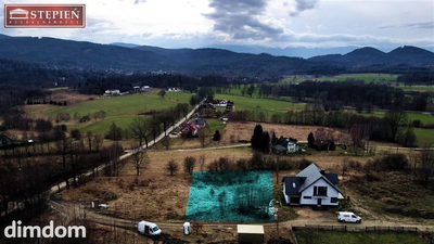 Widokowa działka z panoramą w Janowicach Wielkich!