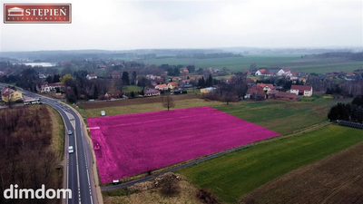 Działka usługowa przy drodze krajowej nr 30 !