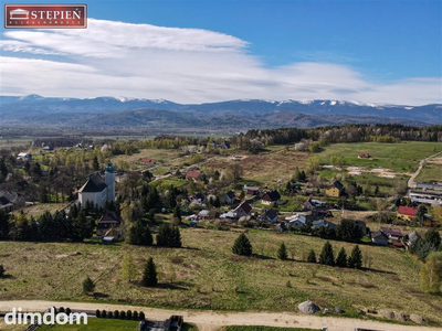 Działka z widokiem na Karkonosze, uzbrojona! - 4