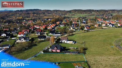 Działka z pozwoleniem na budowę na 3 budynki 1611m - 3