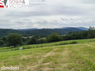 Panoramiczny widok na szczyty gór, ok 1 km od PKP - 4
