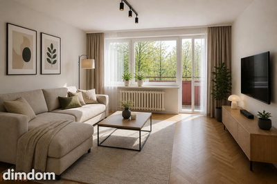 2 pok, balkon, 48m2 ul Stalowa