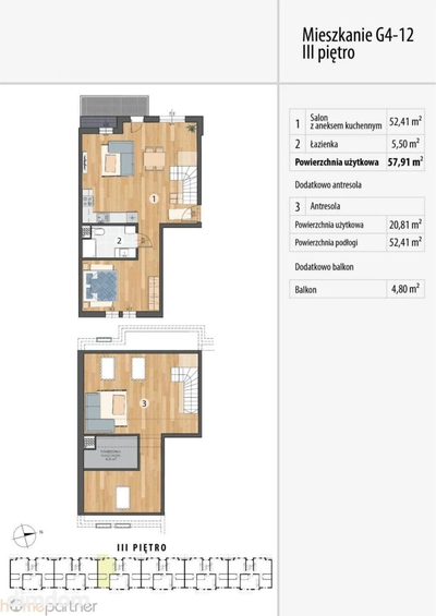 Gotowe do odbioru•PKP 300 m•Balkon•DWUPOZIOMOWE - 2
