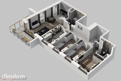 Mieszkanie z widokiem na rzekę i z dużym balkonem! - 2
