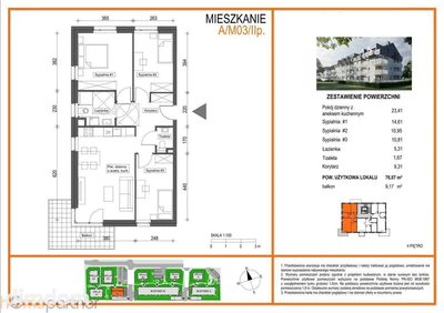 MIESZKANIE Z BALKONEM PRZY PARKU - 2