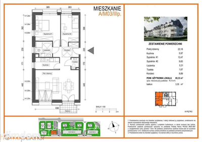 MIESZKANIE Z BALKONEM PRZY PARKU - 2