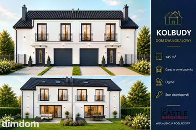 DOM 145 m² Z GARAŻEM I OGRODEM 700 m² | KOLBUDY |