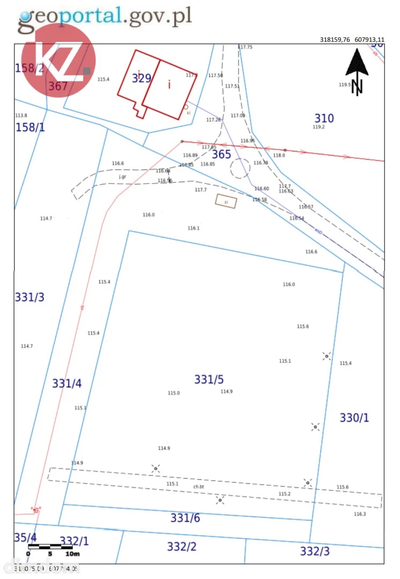 Działka marzeń nad jeziorem Bytyń Wielki - Pojezierze Wałeckie | 3233 m² | DRZEWOSZEWO - 3