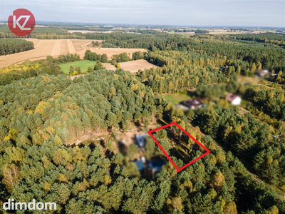 Działka budowlana w Skórce - Twoja enklawa spokoju 15 min od Piły