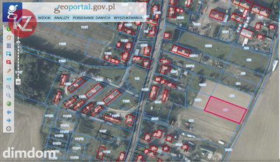 Działka z wydanymi warunkami zabudowy - Zelniewo, gm. Kaczory  Powierzchnia: 1700 m² - 2