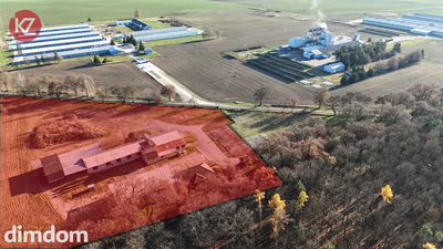Baza transportowo-produkcyjna 1,95 ha | własna trafostacja 250 kVA | Margońska Wieś
